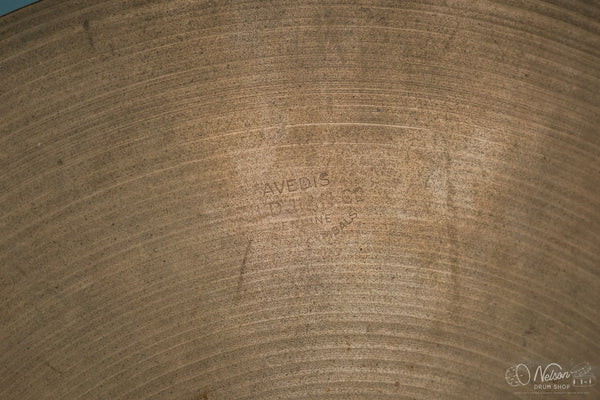 1960s Avedis Zildjian Concert Band Cymbal - 16"