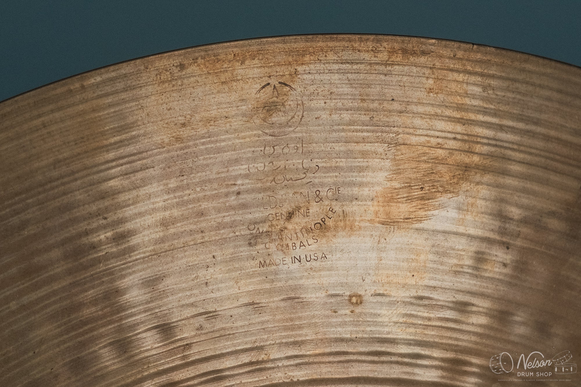 1970s Zildjian & Cie Constantinople Cymbal - 16"
