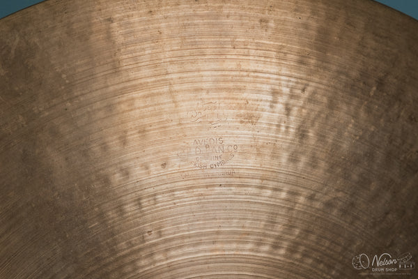 Used Avedis Zildjian 60's Crash - 16"