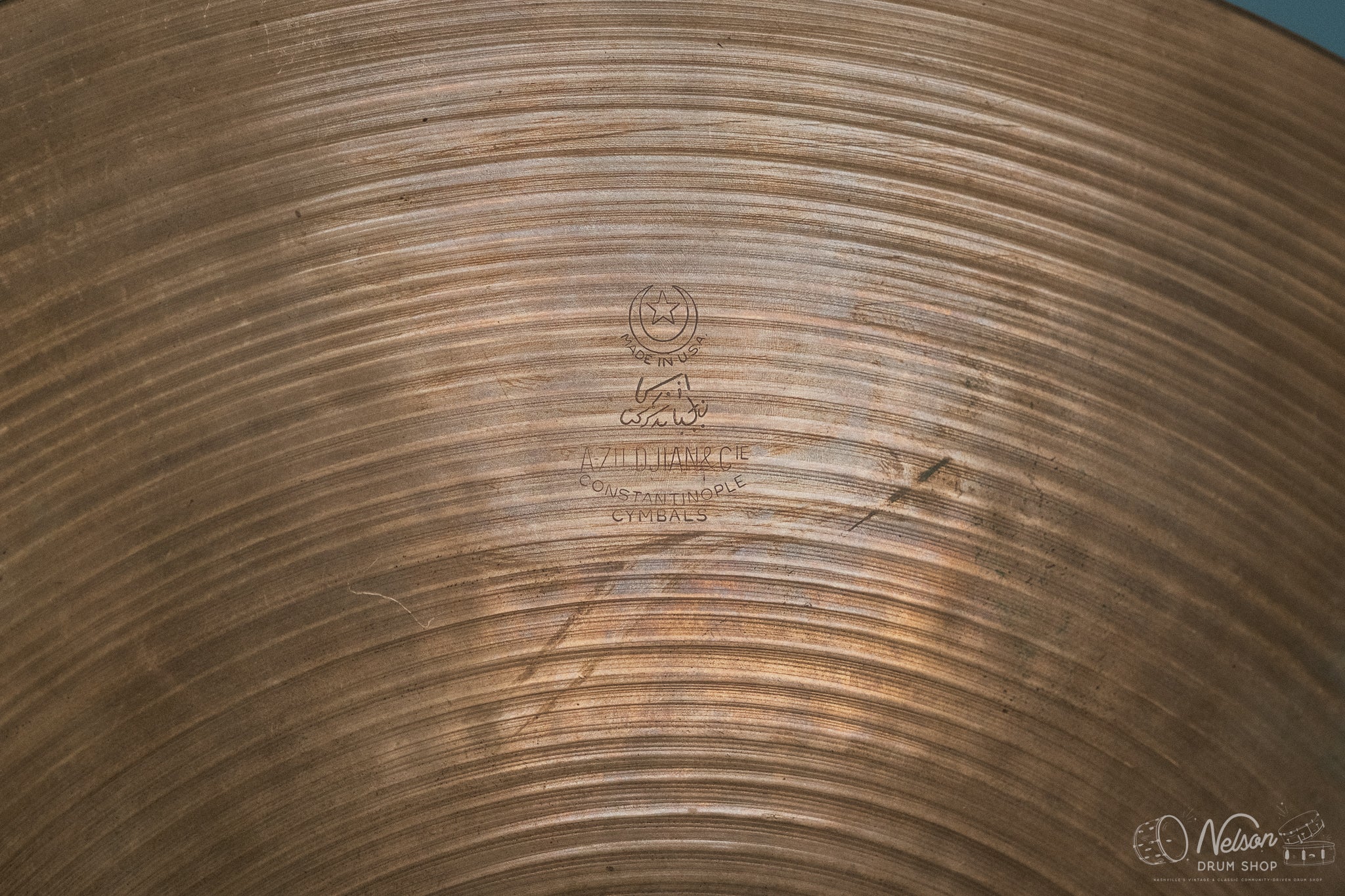 1970-80s A Zildjian & Cie Concert Crash - 16
