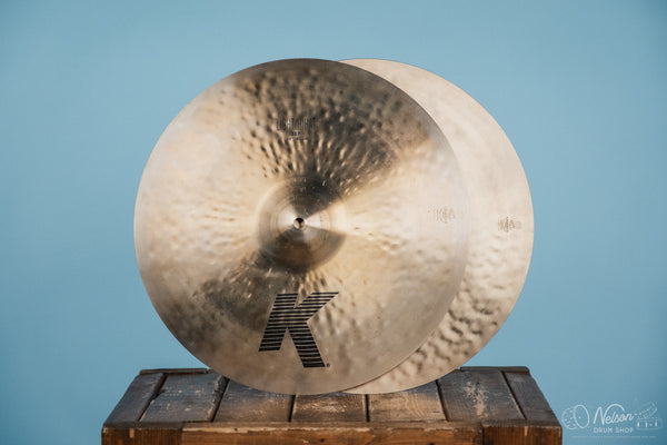 Used Zildjian K Light Hi Hats - 16"