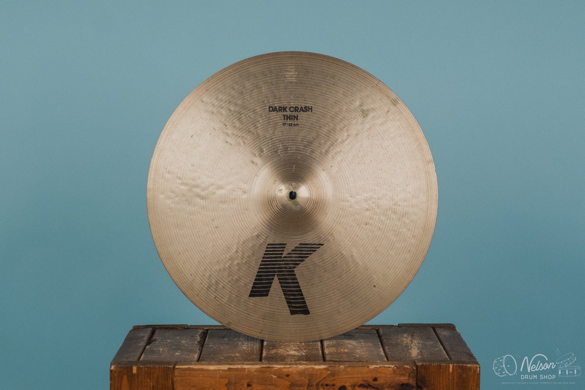 Used Zildjian K Dark Crash Thin - 17"