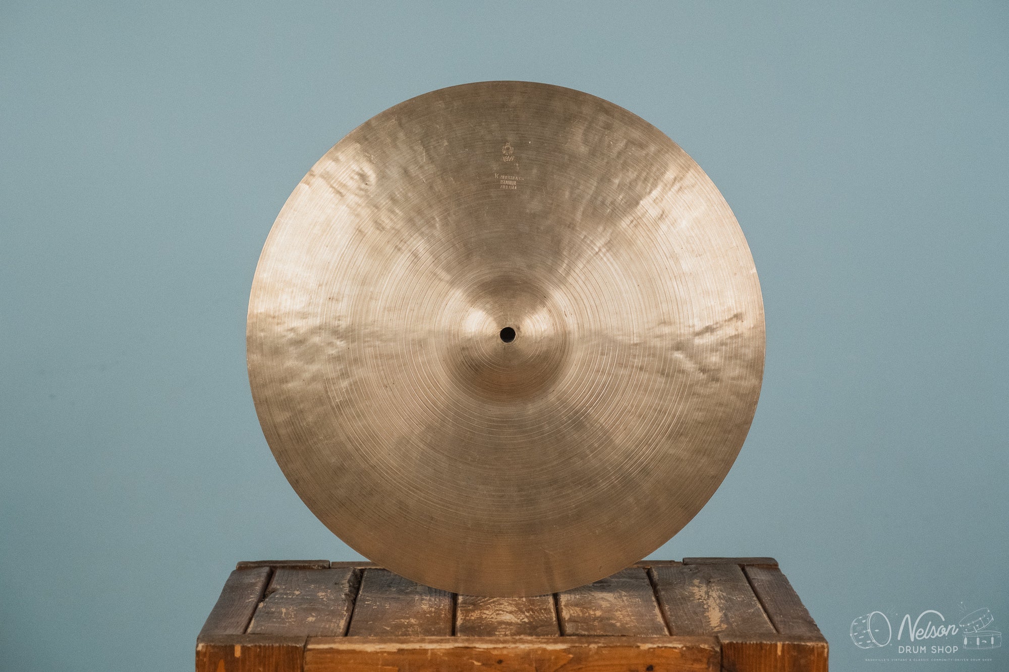 1960/70s K Zildjian Istanbul New Stamp Crash - 18"