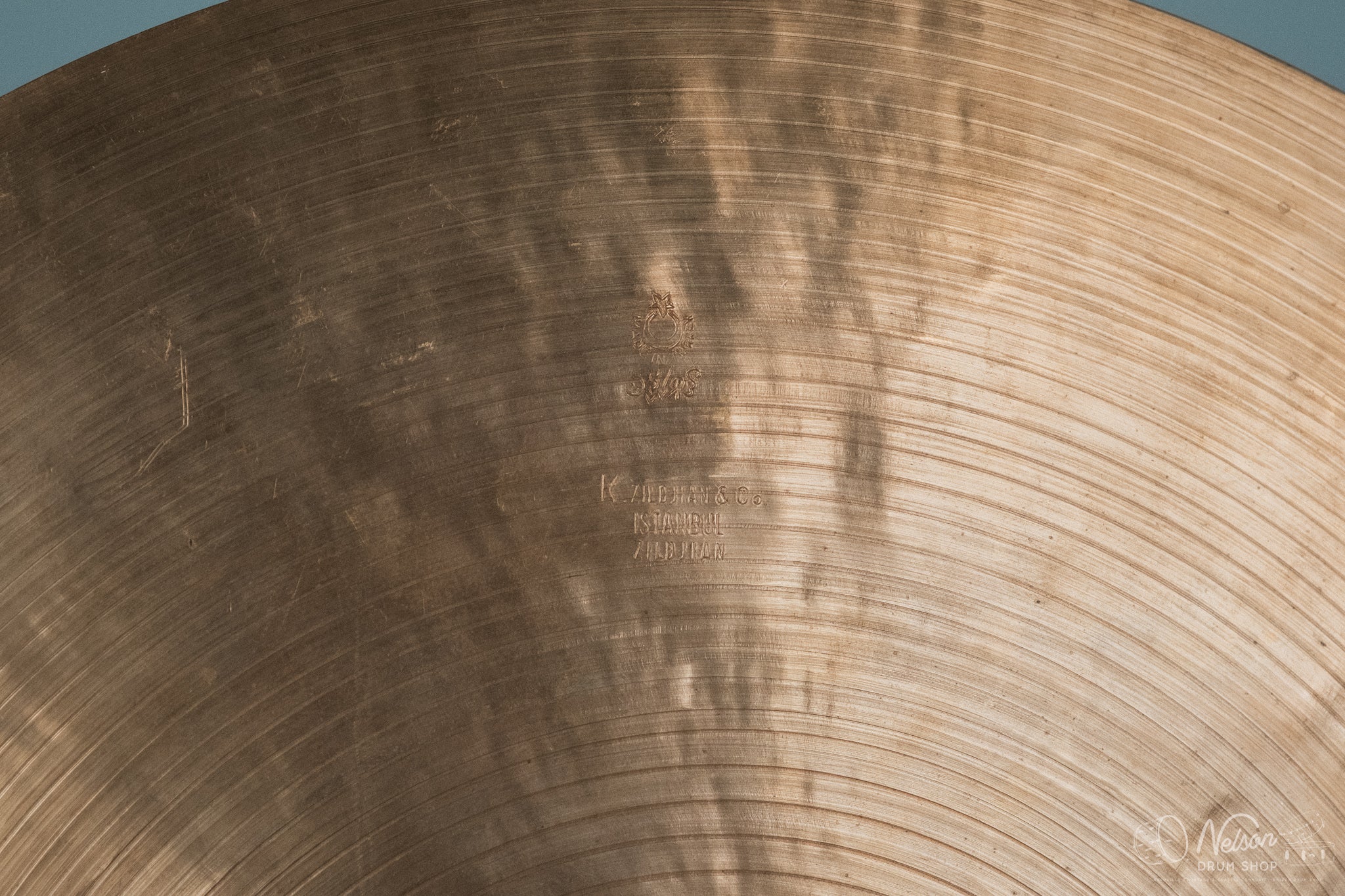 1960/70s K Zildjian Istanbul New Stamp Crash - 18