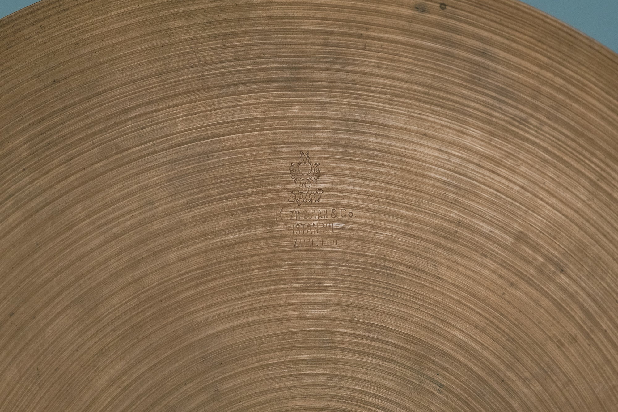 1967-1977 K Zildjian 'New Stamp' Crash - 16"
