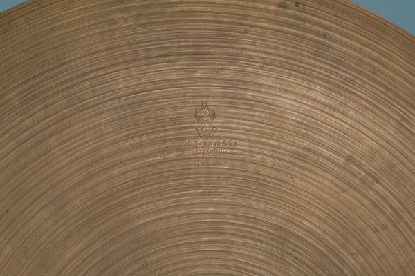 1967-1977 K Zildjian 'New Stamp' Crash - 16"