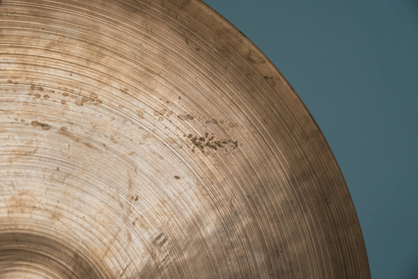 1957-58 Zildjian Old Stamp IVa K Istanbul - 16"