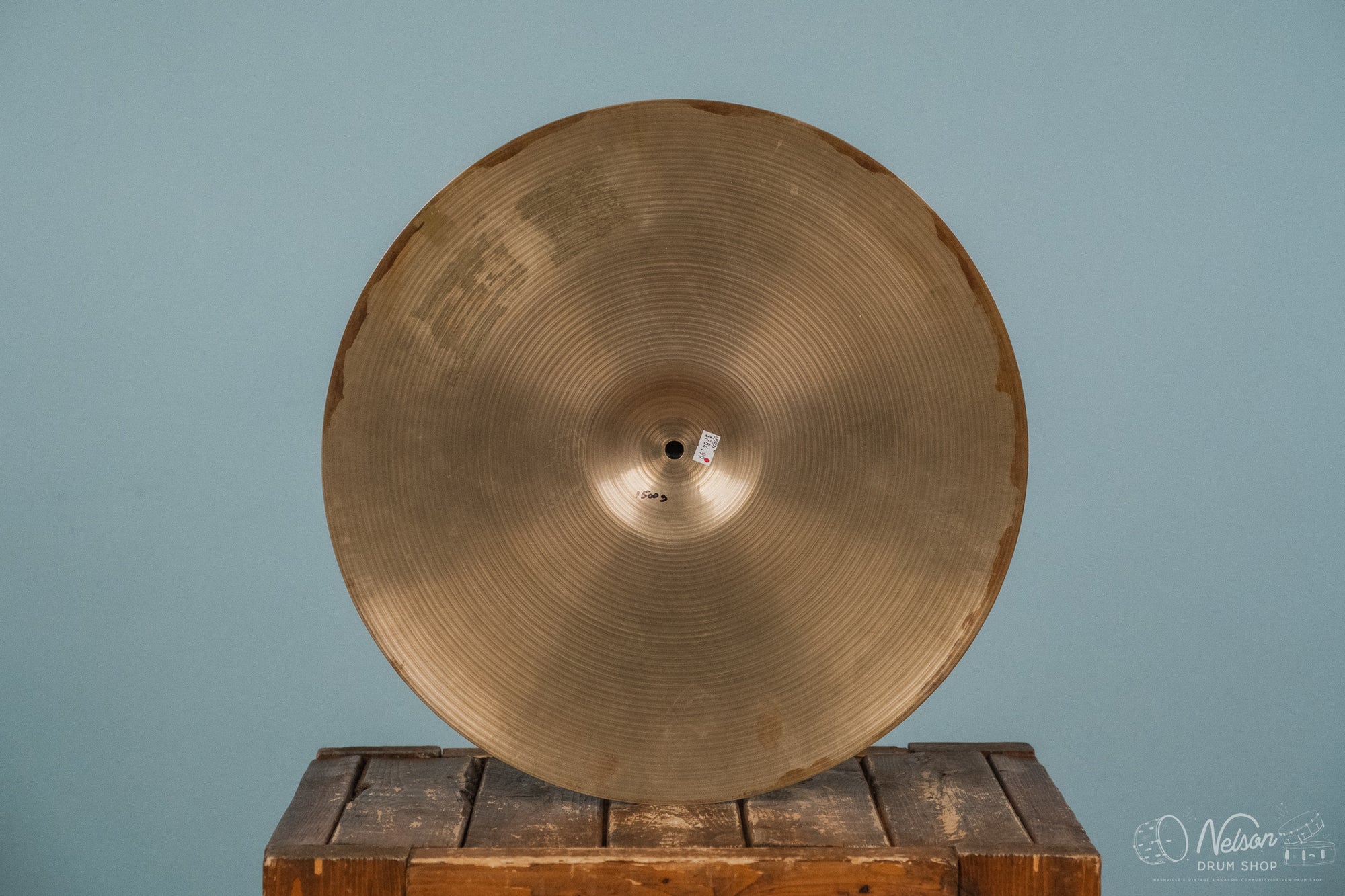 1960s Paiste Formula 602 Pre-Serial Crash - 18"