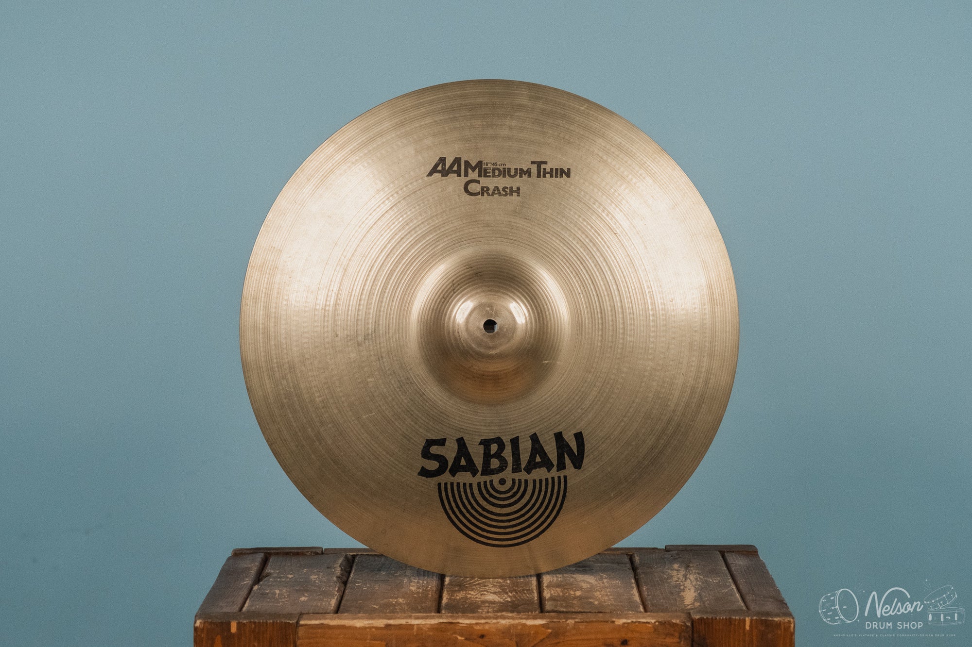 Used Sabian AA Medium Thin Crash - 18"