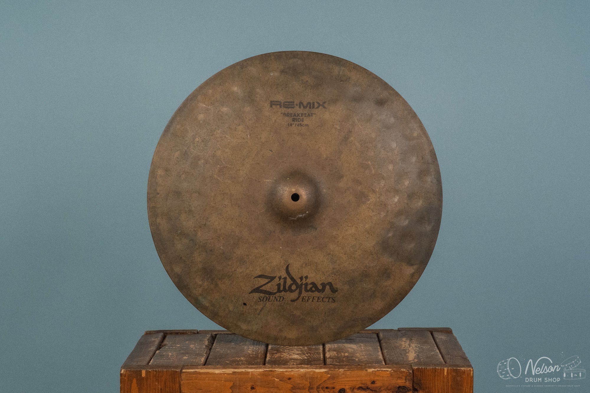 Used Zildjian Sound Effects 'Remix' Breakbeat Ride - 18"