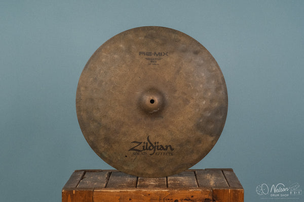 Used Zildjian Sound Effects 'Remix' Breakbeat Ride - 18"