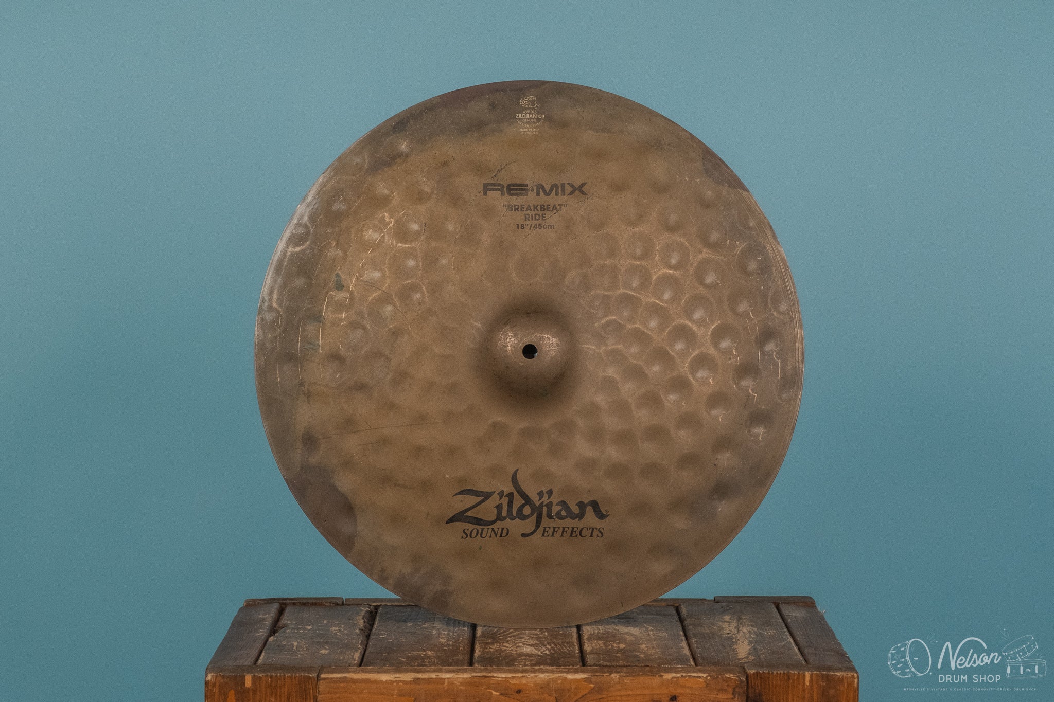 Used Zildjian Re-Mix Breakbeat Ride - 18