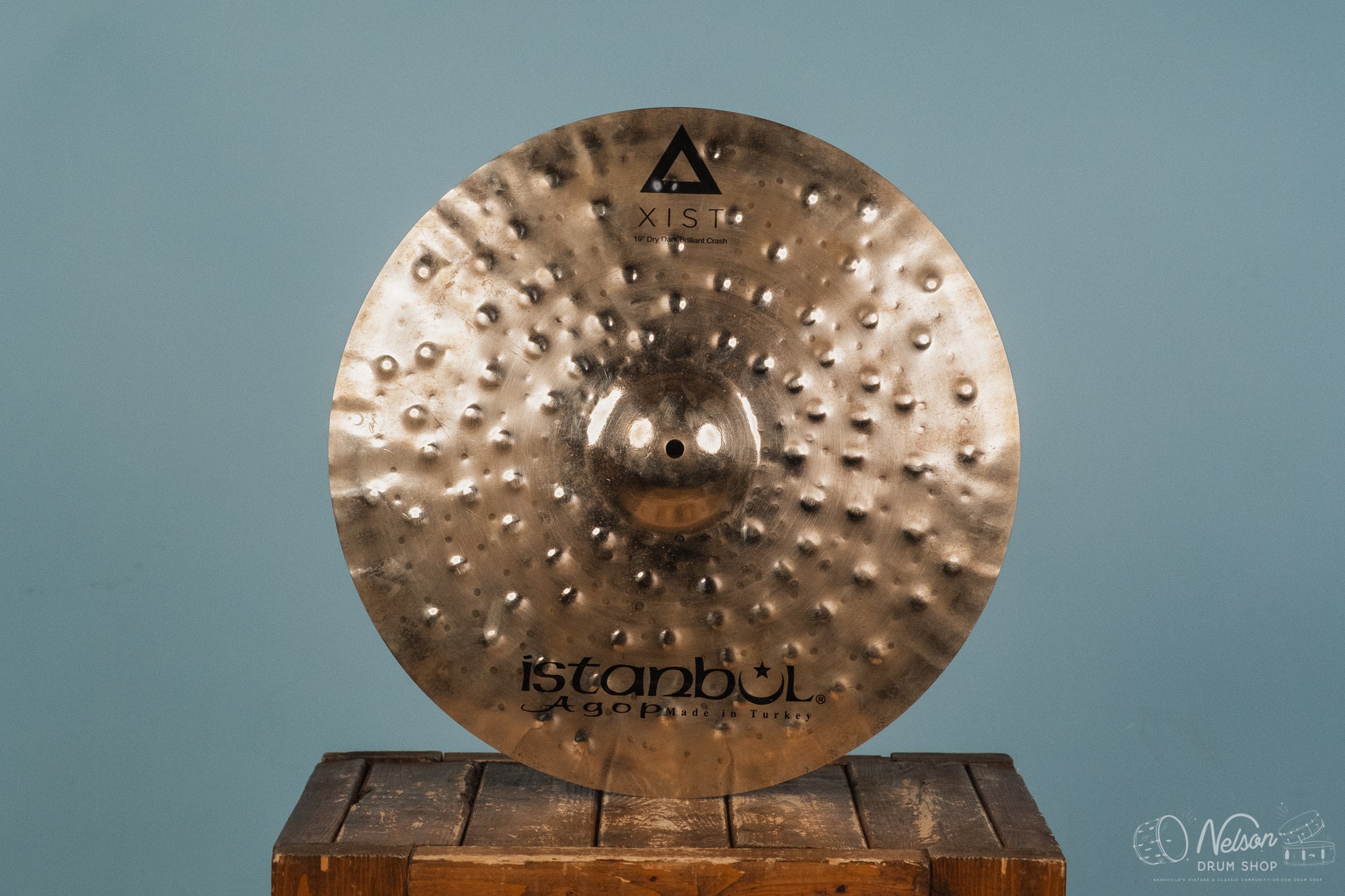 Used Istanbul Agop Xist Dry Dark Brilliant Crash - 19"