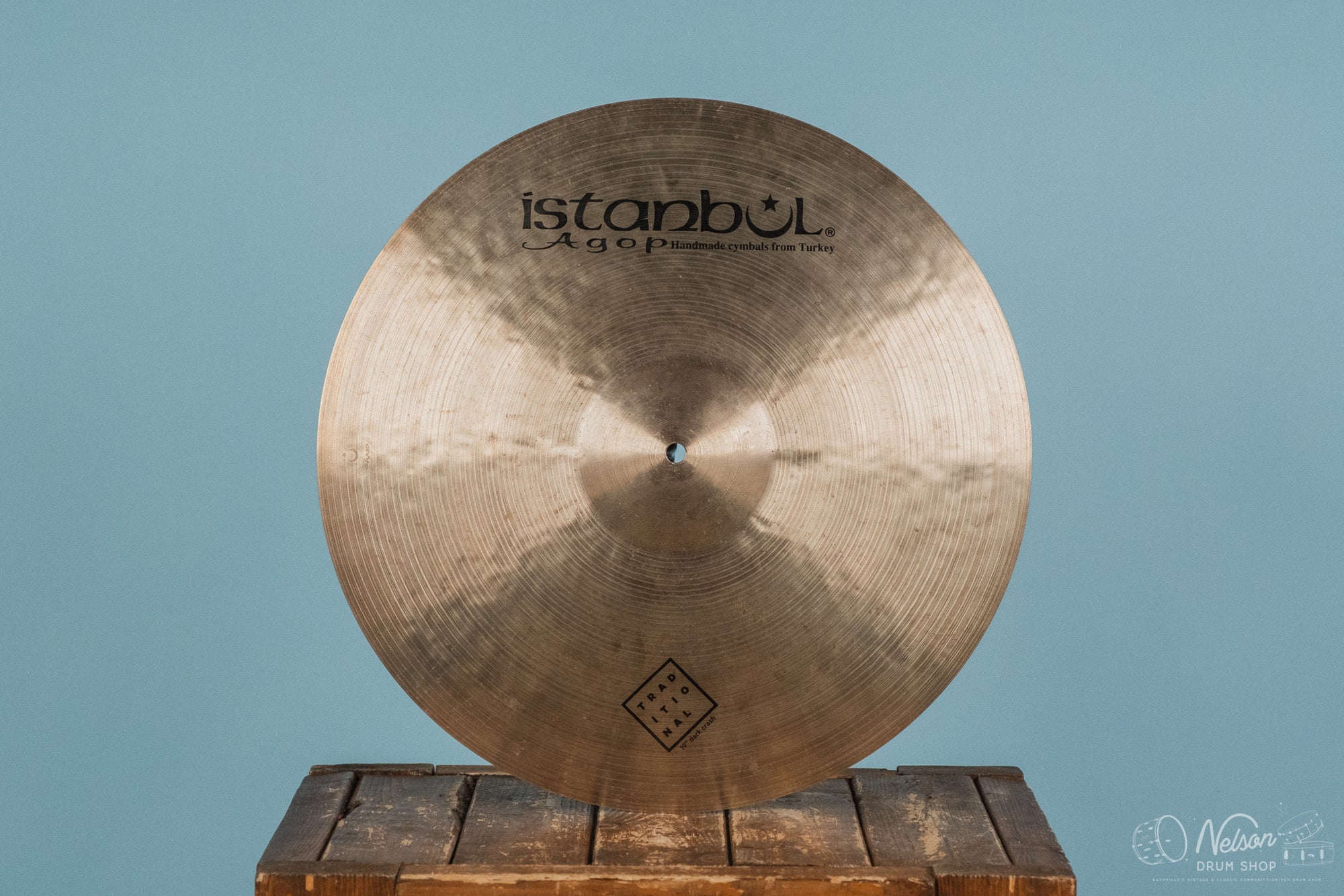 Used Istanbul Agop Traditional Dark Crash - 19"
