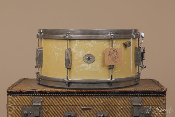1930s/40s Ludwig 'Standard Swing Model' in Avalon Pearl - 7x14