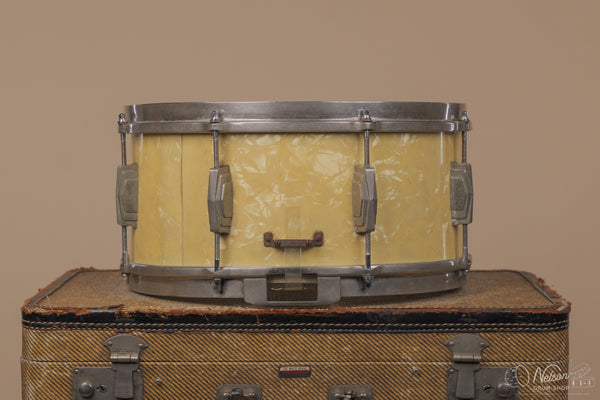 1930s/40s Ludwig 'Standard Swing Model' in Avalon Pearl - 7x14