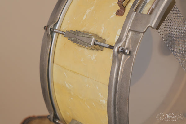 1930s/40s Ludwig 'Standard Swing Model' in Avalon Pearl - 7x14