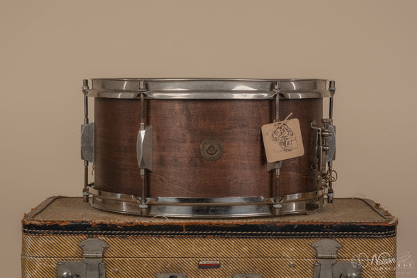 1930s Leedy & Sons (Strupe) refinished in Mahogany - 7x14