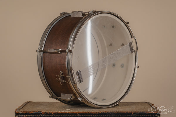 1930s Leedy & Sons (Strupe) refinished in Mahogany - 7x14