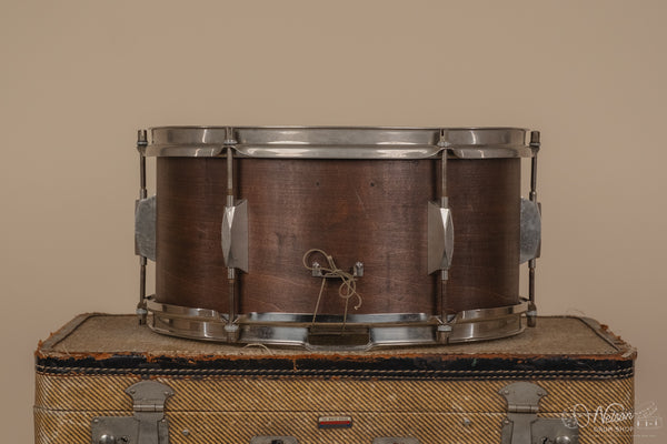 1930s Leedy & Sons (Strupe) refinished in Mahogany - 7x14