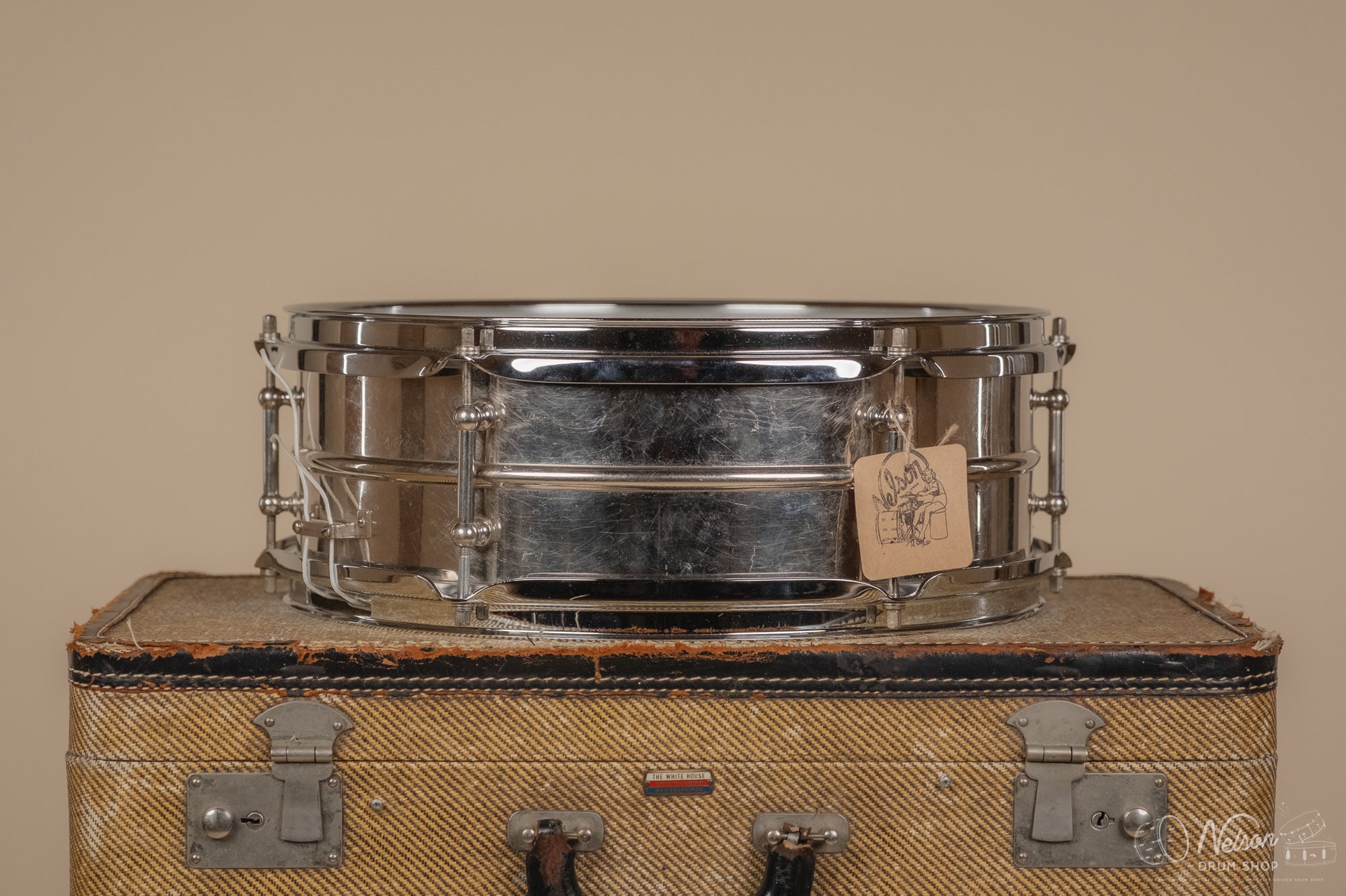 1930s Ludwig 1pc NOB 6 lug - 5x14