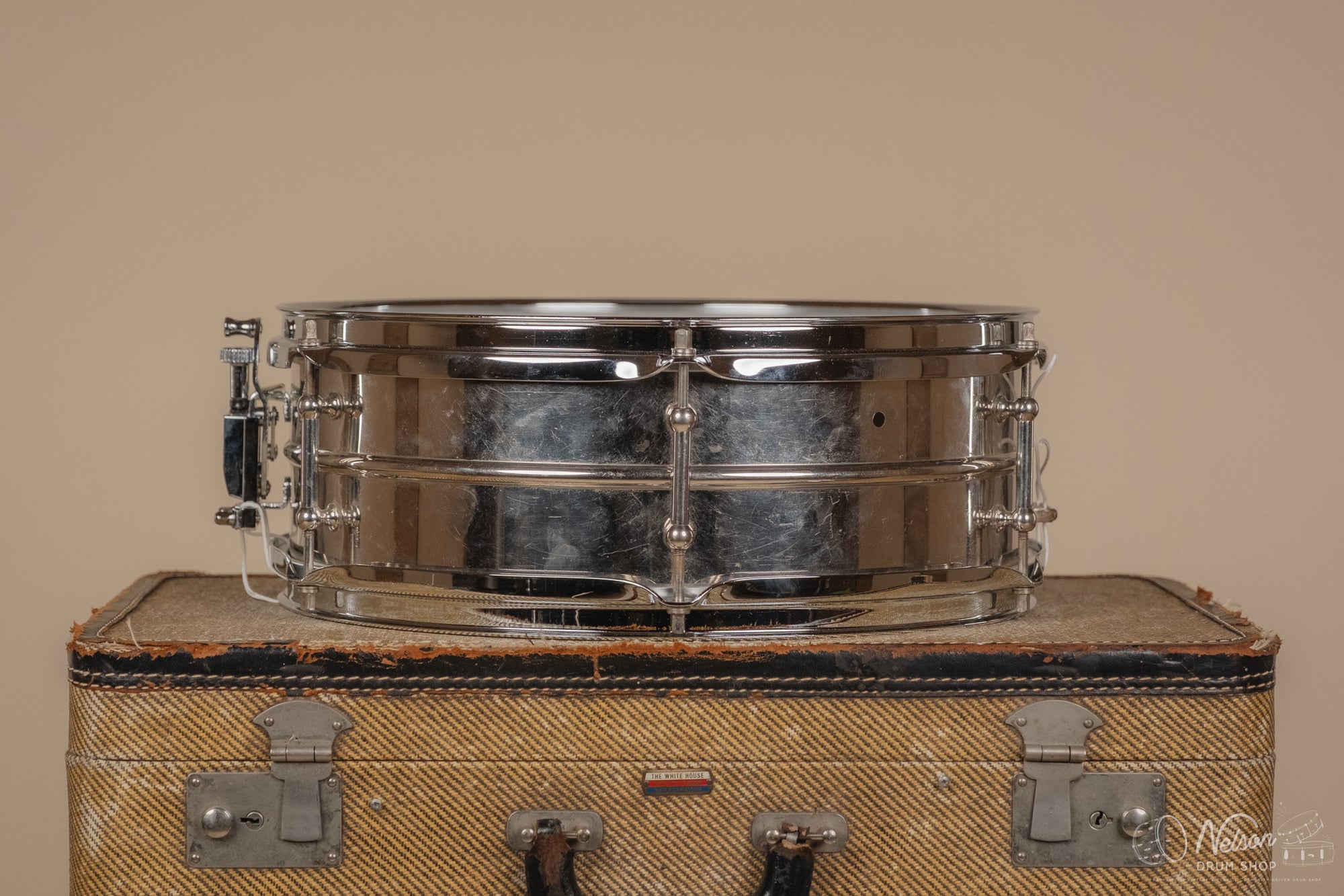 1930s Ludwig 1pc NOB 6 lug - 5x14