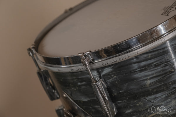 1940's Gretsch 'Broadkaster' in Midnight Blue Pearl - 9x13, 16x16, 14x24