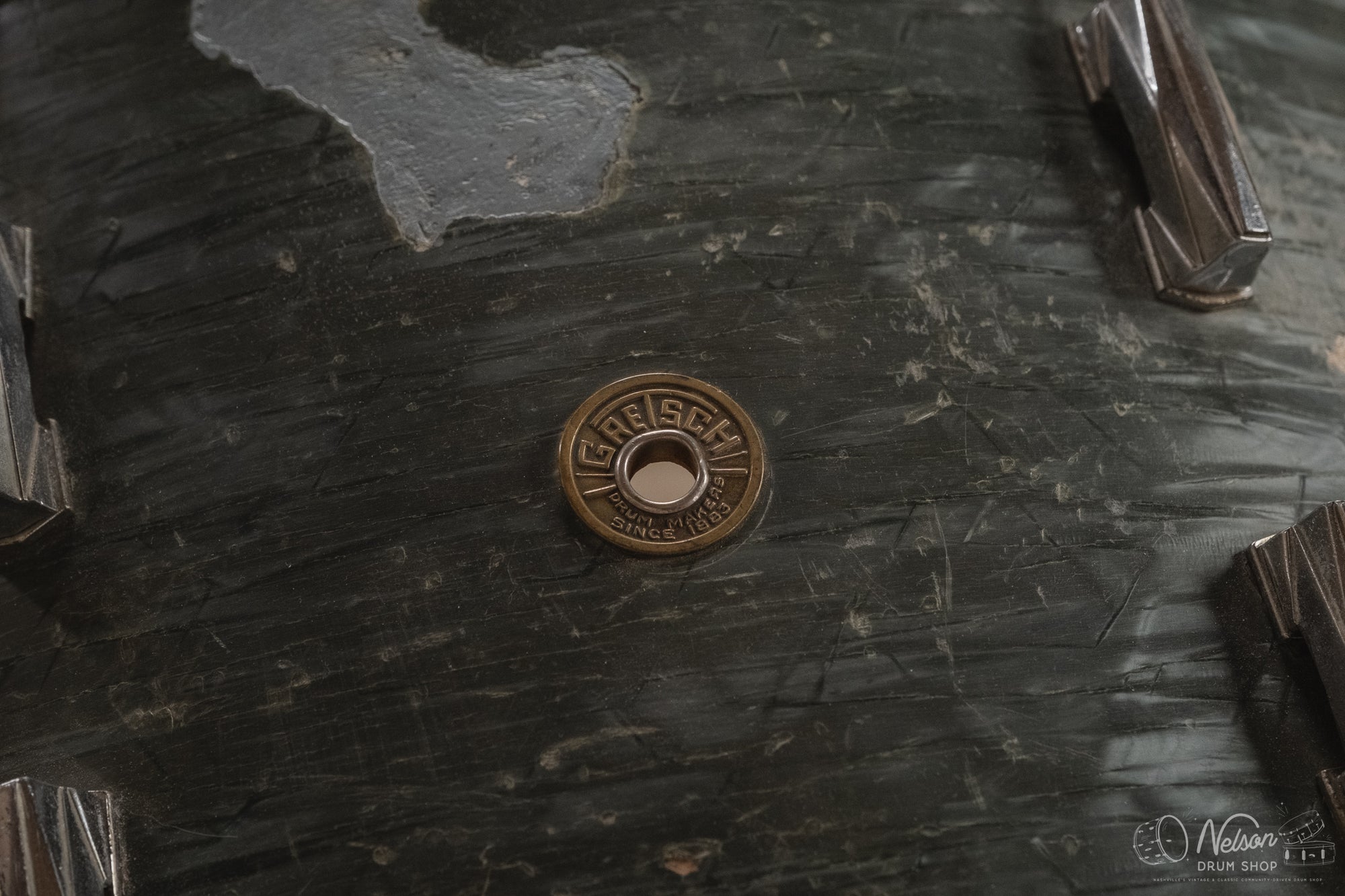 1940's Gretsch 'Broadkaster' in Midnight Blue Pearl - 9x13, 16x16, 14x24