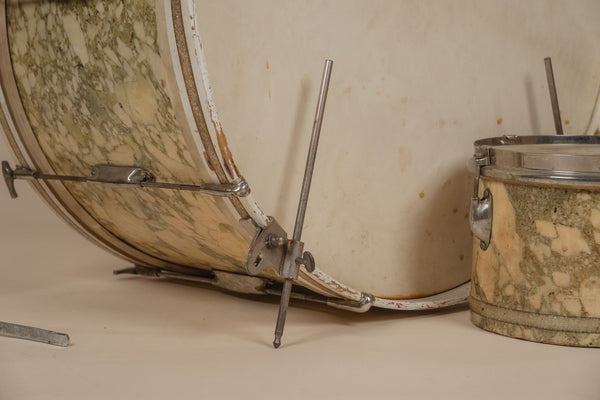 1940s WFL ‘New Club Date’ in DeLuxe Marble - 14x26, 9x13, 7x10