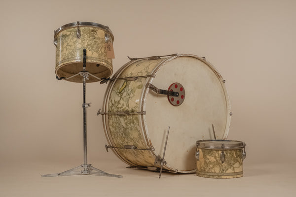 1940s WFL ‘New Club Date’ in DeLuxe Marble - 14x26, 9x13, 7x10