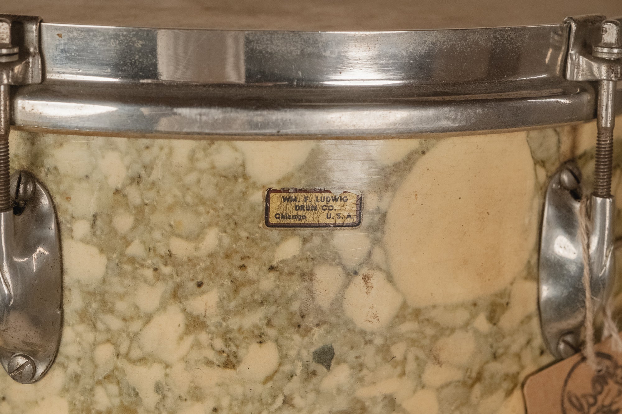 1940s WFL ‘New Club Date’ in DeLuxe Marble - 14x26, 9x13, 7x10