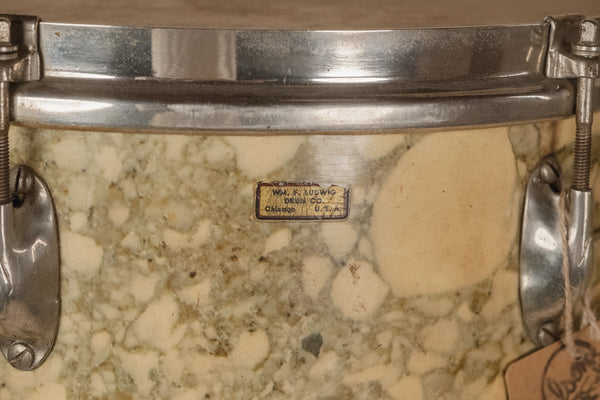 1940s WFL ‘New Club Date’ in DeLuxe Marble - 14x26, 9x13, 7x10