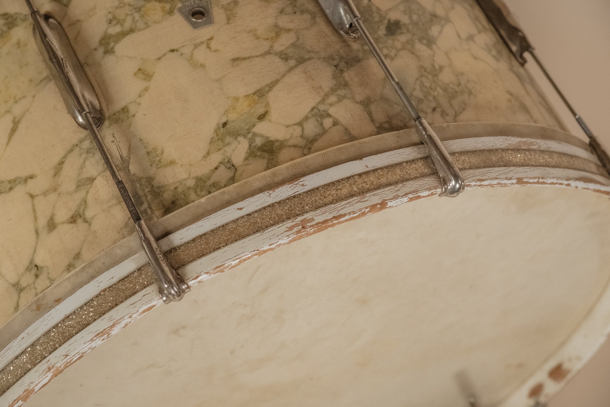 1940s WFL ‘New Club Date’ in DeLuxe Marble - 14x26, 9x13, 7x10