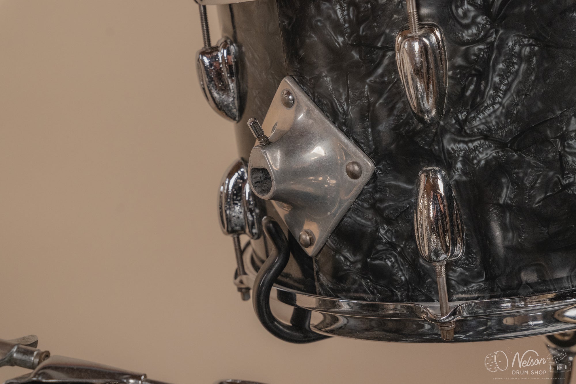 1950/60s Slingerland in Black Diamond Pearl - 14x22, 16x16, 8x12