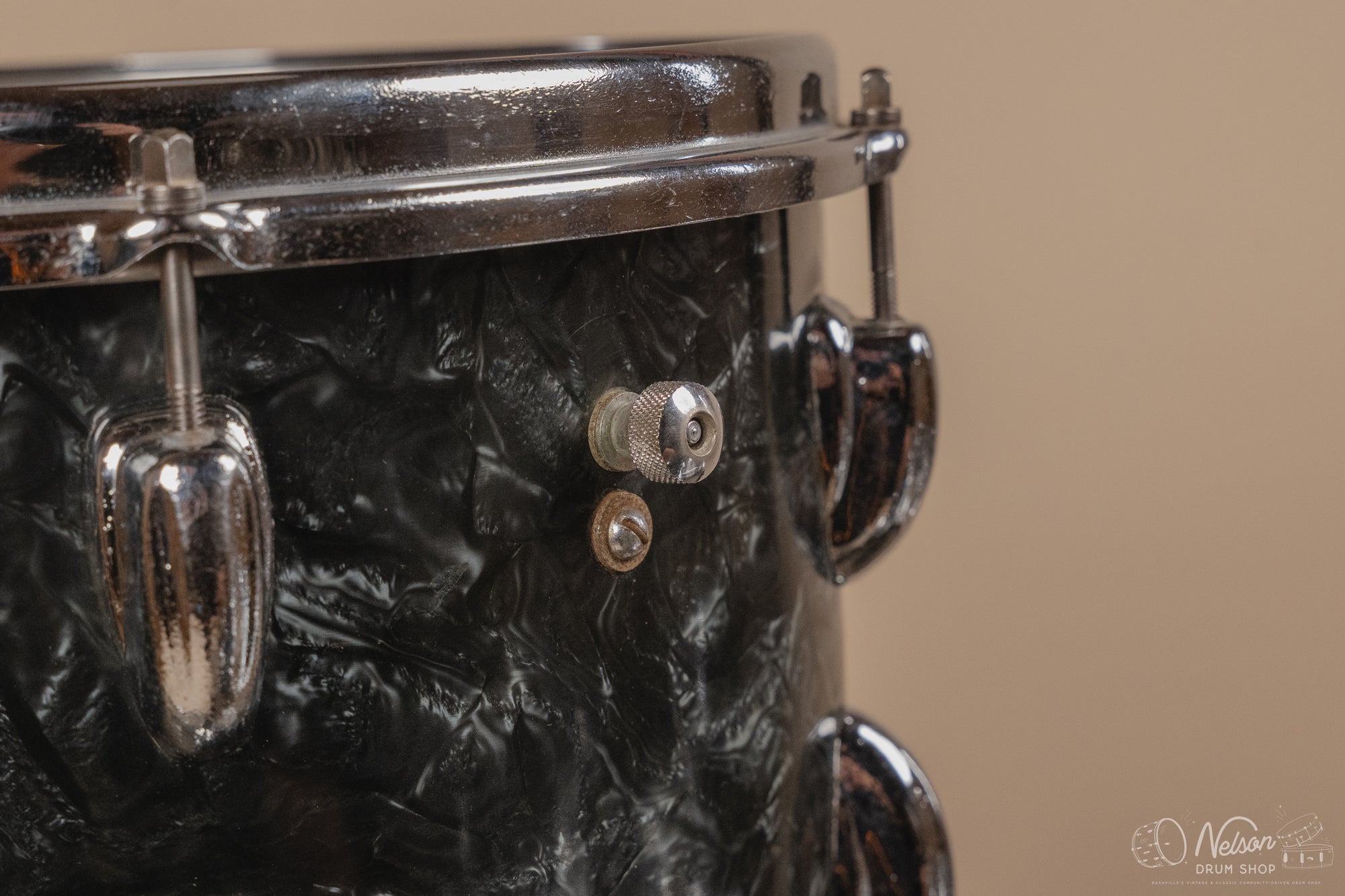 1950/60s Slingerland in Black Diamond Pearl - 14x22, 16x16, 8x12