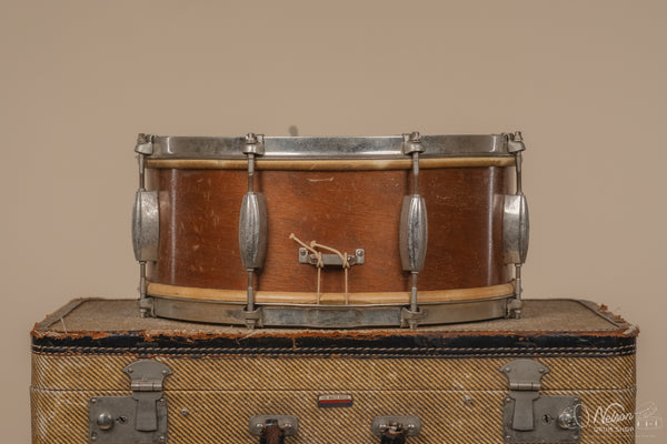 1950's Slingerland Student Model Radio King in Lacquered Mahogany - 5.5x14