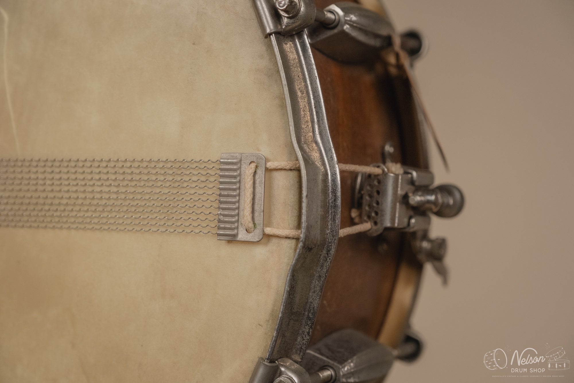 1950's Slingerland Student Model Radio King in Lacquered Mahogany - 5.5x14