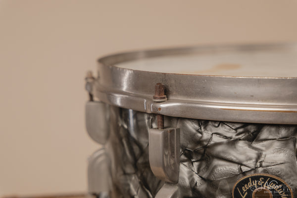 1950s Leedy & Ludwig 'Broadway' in Black Pearl - 6.5x14