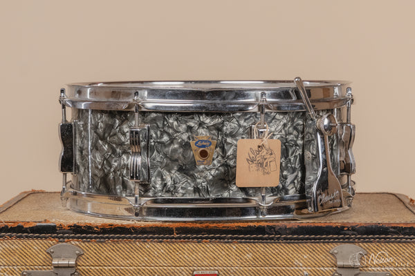DEC 12 1959 Ludwig Buddy rich Model 'Super Classic' in Black Diamond Pearl - 5.5x14
