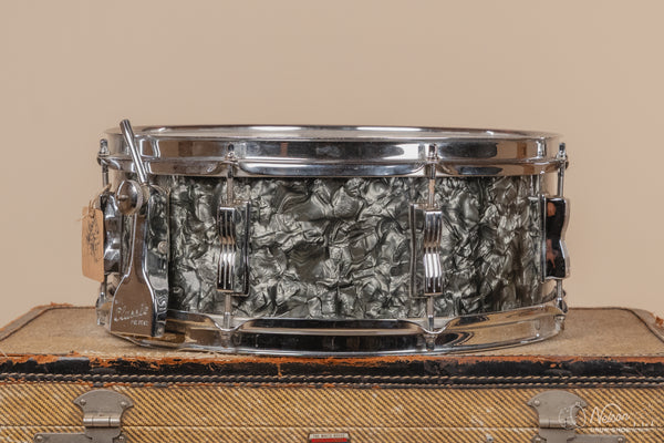 DEC 12 1959 Ludwig Buddy rich Model 'Super Classic' in Black Diamond Pearl - 5.5x14