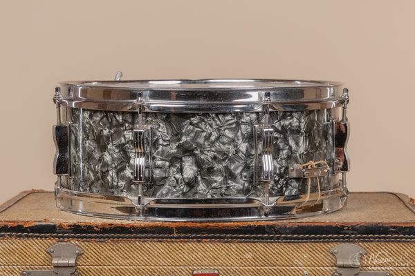 DEC 12 1959 Ludwig Buddy rich Model 'Super Classic' in Black Diamond Pearl - 5.5x14