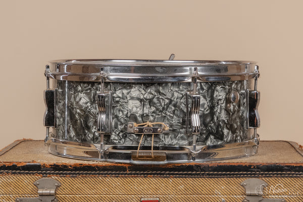 DEC 12 1959 Ludwig Buddy rich Model 'Super Classic' in Black Diamond Pearl - 5.5x14