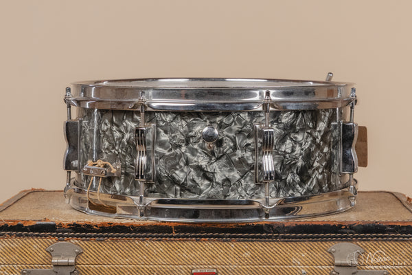 DEC 12 1959 Ludwig Buddy rich Model 'Super Classic' in Black Diamond Pearl - 5.5x14