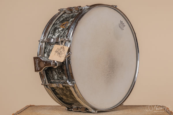 DEC 12 1959 Ludwig Buddy rich Model 'Super Classic' in Black Diamond Pearl - 5.5x14
