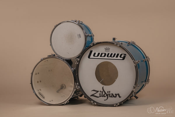 1960/70s Ludwig Standard in Blue Mist - 14x20, 16x16, 8x12
