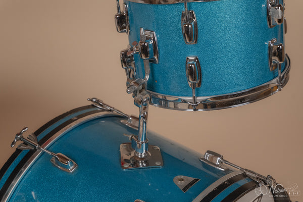 1960/70s Ludwig Standard in Blue Mist - 14x20, 16x16, 8x12