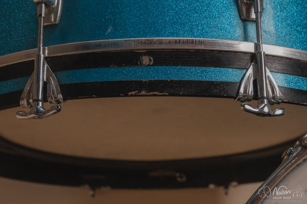 1960/70s Ludwig Standard in Blue Mist - 14x20, 16x16, 8x12