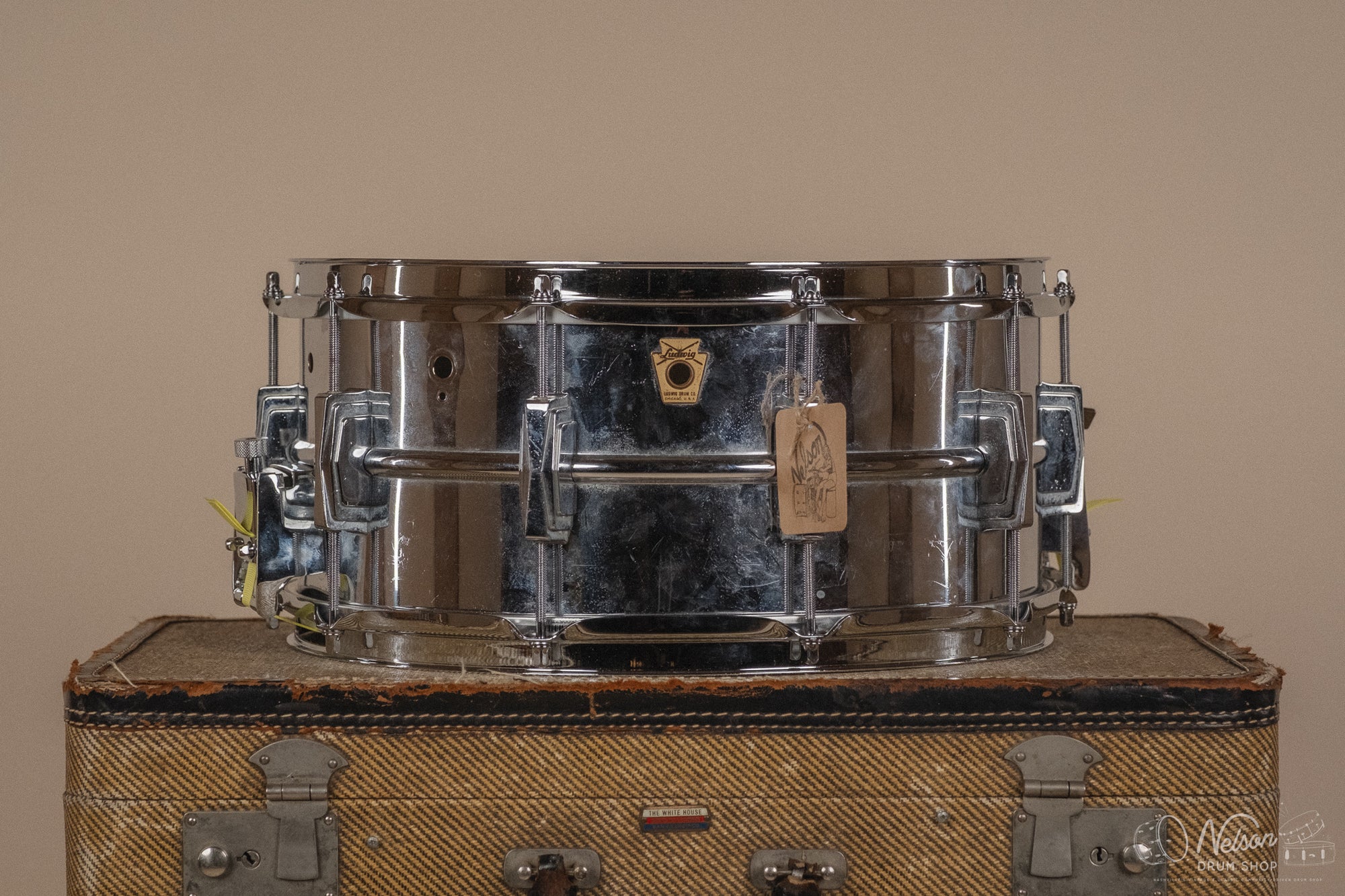 1960-63 Ludwig Pre-Serial Converted Super Sensitive COB - 6.5x14