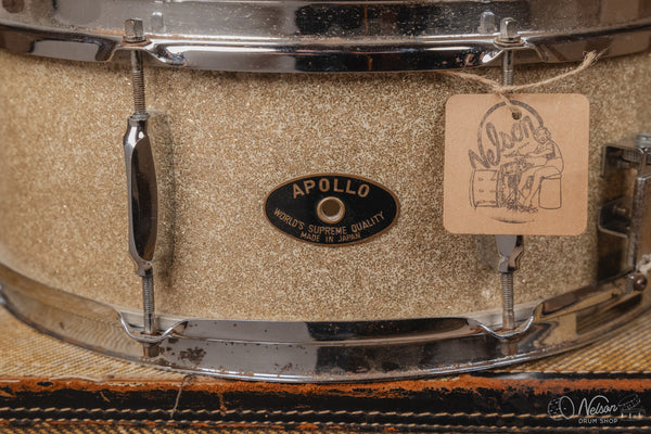 1960s Apollo MIJ in Silver Sparkle - 5.5x14
