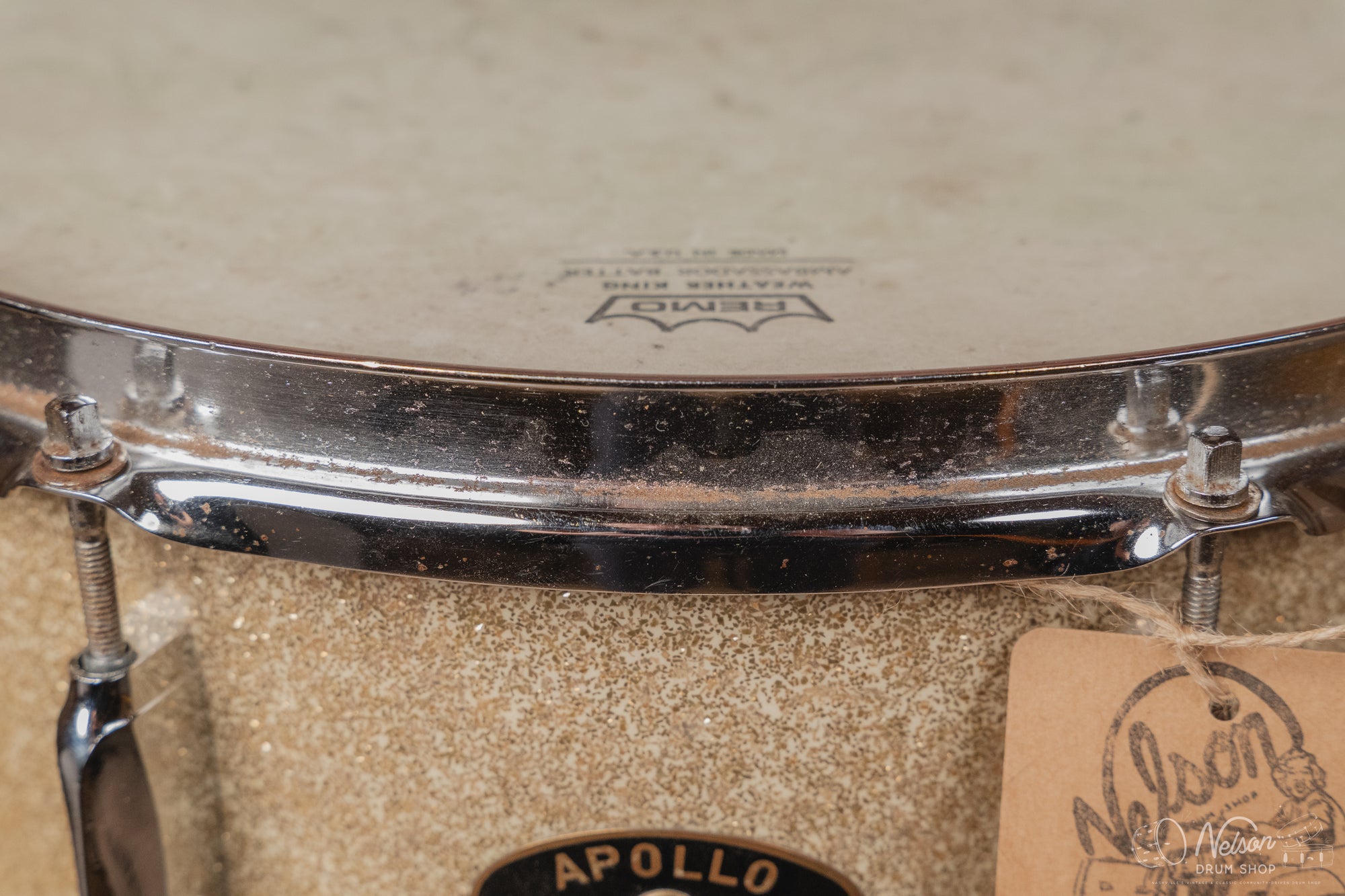 1960s Apollo MIJ in Silver Sparkle - 5.5x14